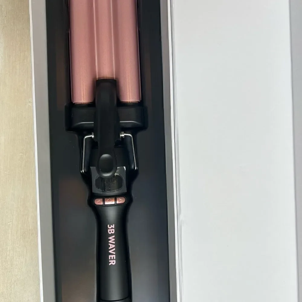 THE BEACHWAVER CO 3B WAVER MIDNIGHT ROSE triple barrel brand new in box